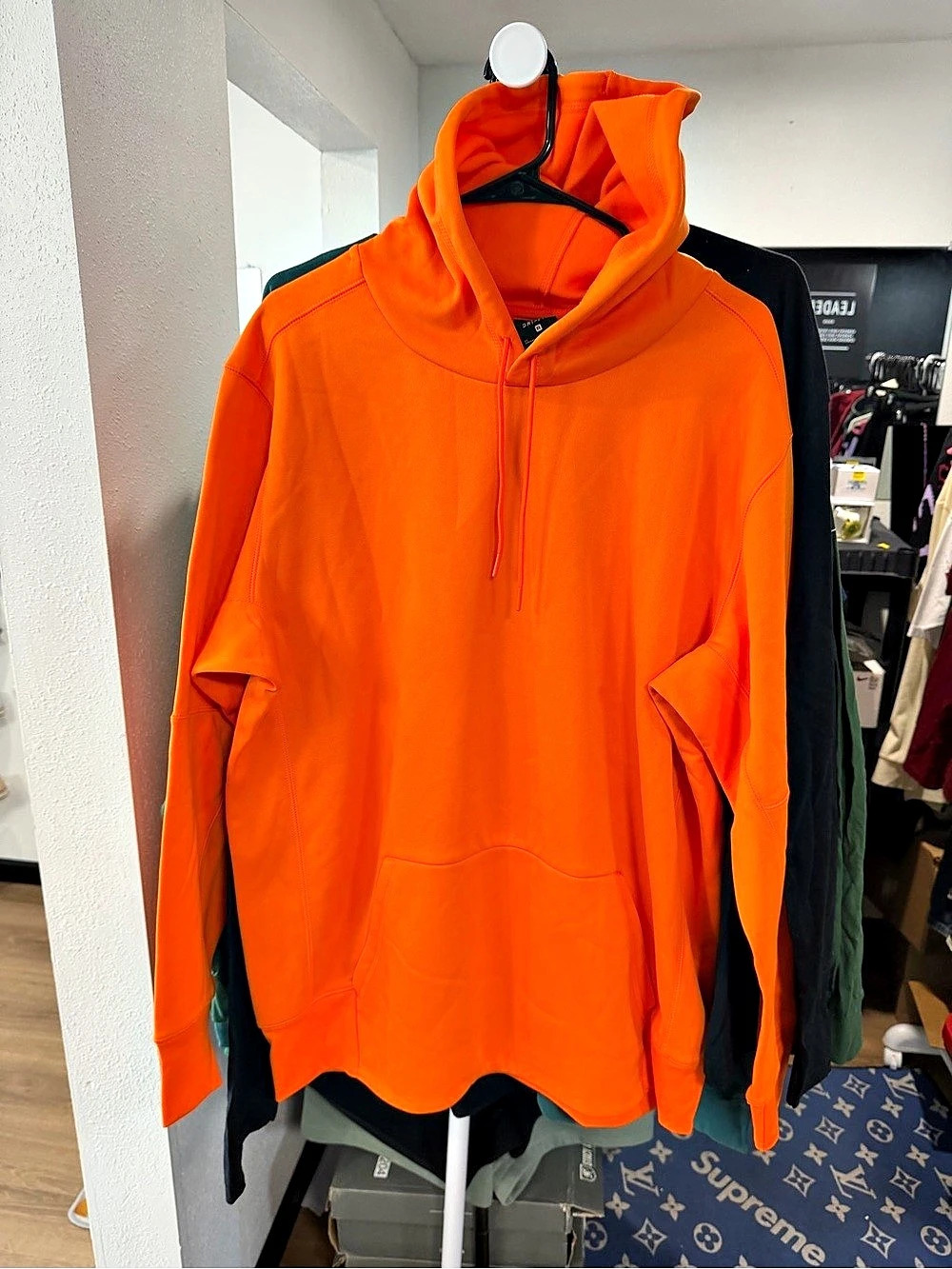 DRI-FIT Orange Hoodie Size XL